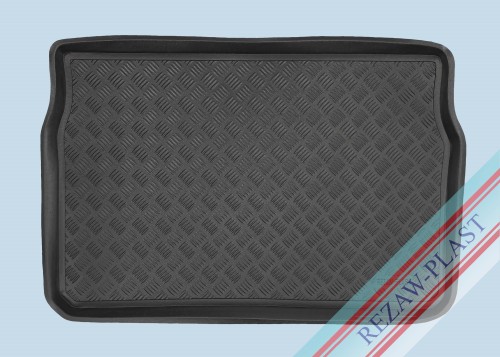Trunk mat fits to: Peugeot 208 I 2012 - 2019