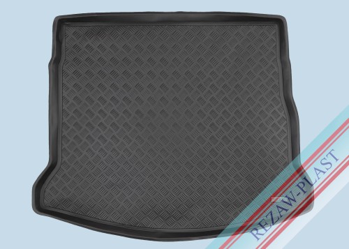Trunk mat PE with rubber surface fits to: Renault ESPACE V 2014 - 2022