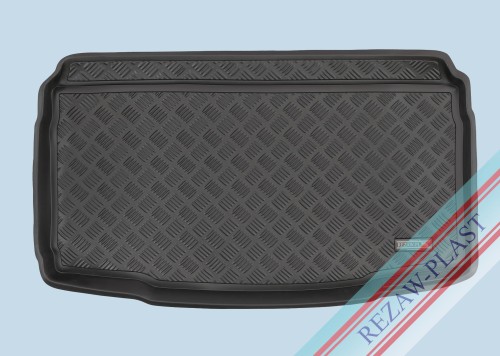 Trunk mat PE with rubber surface fits to: Seat IBIZA V 2017 -