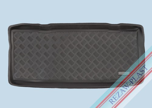 Trunk mat PE with rubber surface fits to: Suzuki GRAND VITARA II 2005 - 2014