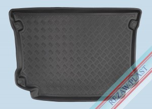 Trunk mat fits to: Toyota YARIS VERSO 2000 - 2005