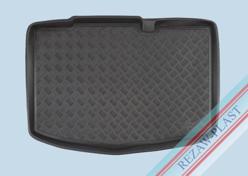 Trunk mat fits to: Toyota YARIS III 2011 - 2020