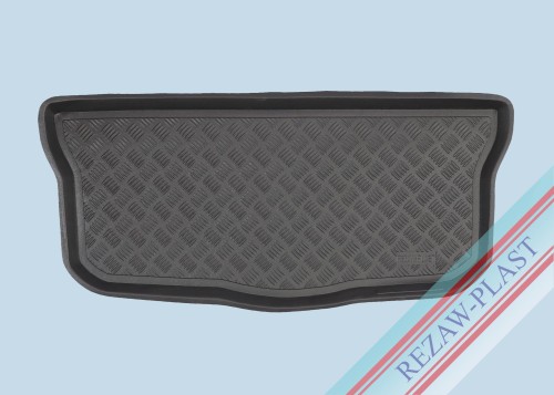 Trunk mat fits to: Citroen C1 II 2014 - 2021, Toyota AYGO II 2014 - 2021