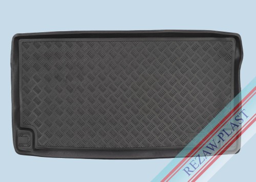 Trunk mat fits to: Volkswagen TRANSPORTER T5 CARAVELLE 2003 - 2015, T6 2015 - 2019, T6.1 2019 - 