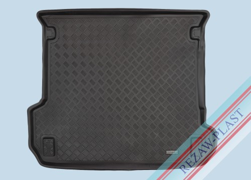 Trunk mat PE with rubber surface fits to: Audi Q7 II 2015 -