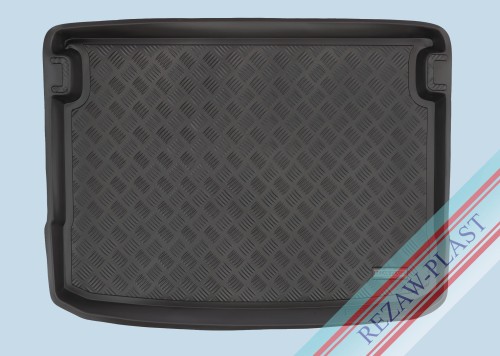 Trunk mat PE with rubber surface fits to: Audi A3 IV 8Y 2020 -