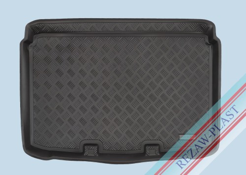 Trunk mat PE with rubber surface fits to: Audi A3 IV 8Y 2020 -