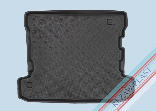 Trunk mat fits to: Mitsubishi PAJERO IV 2006 - 2017