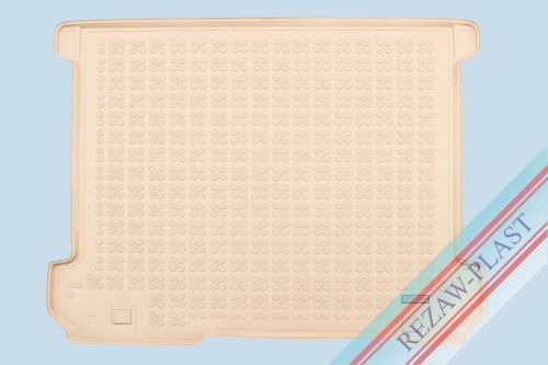 Trunk mat beige fits to: Nissan NV200 2009 -, E-NV200 2014 -