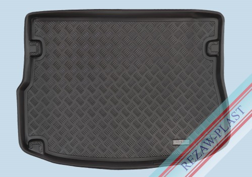 Trunk mat PE with rubber surface fits to: Land Rover Range Rover EVOQUE I 2011 - 2018