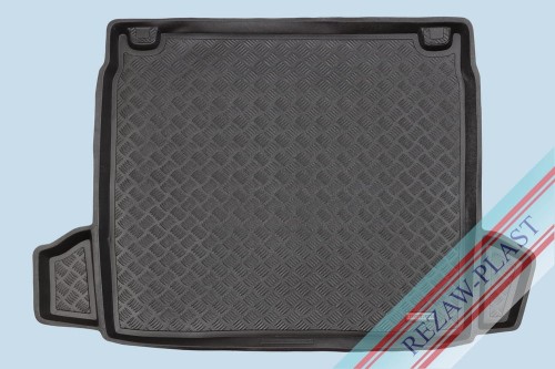 Trunk mat PE with rubber surface fits to: Citroen C5 II 2008 - 2017