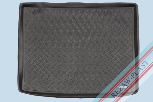 Trunk mat PE with rubber surface fits to: Ford FOCUS IV 2018 -