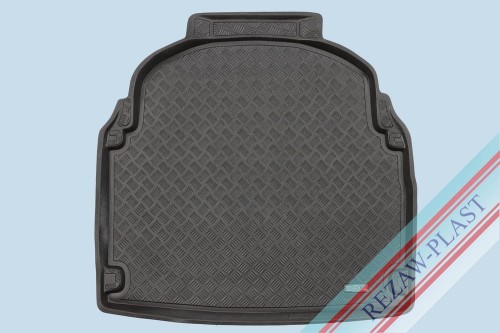 Trunk mat PE with rubber surface fits to: Mercedes W212 E - CLASS 2009 - 2016