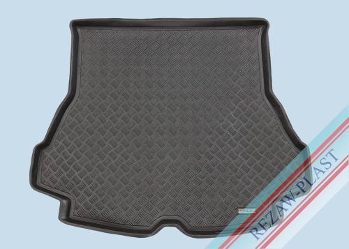 Trunk mat PE with rubber surface fits to: Renault LAGUNA II 2001 - 2007