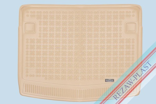 Trunk mat beige fits to: Volkswagen CADDY V 2021 -