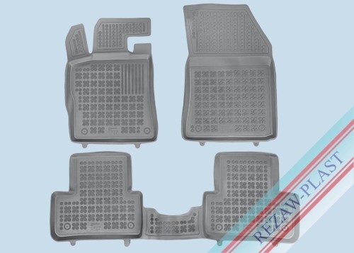 Dywaniki podłogowe czarne pasują do: DS4 II 2021 - , Opel ASTRA VI L 2021 - , Peugeot 308 III 2021 -