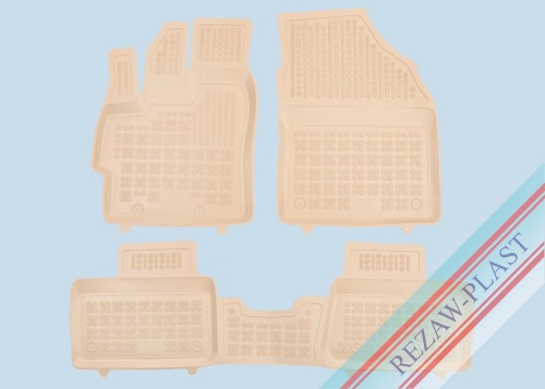 Floor mats beige fit to: Toyota AYGO X 2022 -