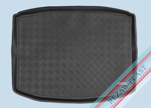 Trunk mat PE with rubber surface fits to: Honda CR - V V 2018 - 2022