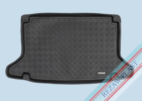 Trunk mat PE with rubber surface fits to: Kia E-NIRO I 2019 - 2022