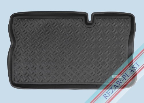 Trunk mat PE with rubber surface fits to Opel CORSA C III 2000 - 2006