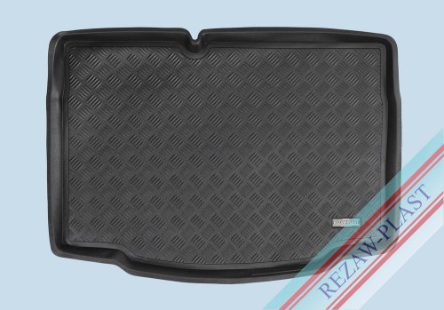 Mata bagażnika PE z gumową powłoką pasuje do: Renault CLIO V 2019 -