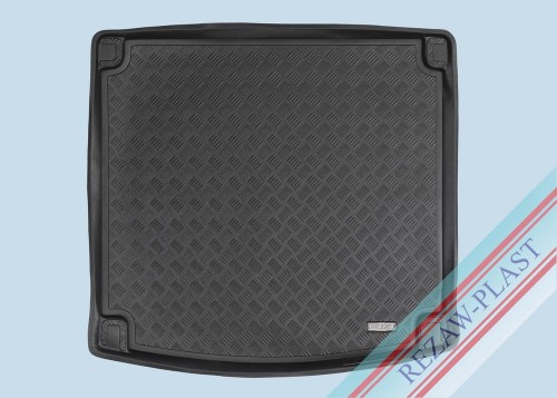Trunk mat PE with rubber surface fits to: Volkswagen TOUAREG III 2018 -, Porsche CAYENNE III 2017 -