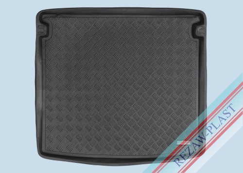 Trunk mat PE with rubber surface fits to: Audi Q3 II Sportback 2019 -