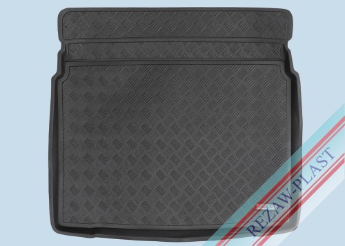 Trunk mat PE with rubber surface fits to: Audi Q3 II Sportback 2019 -