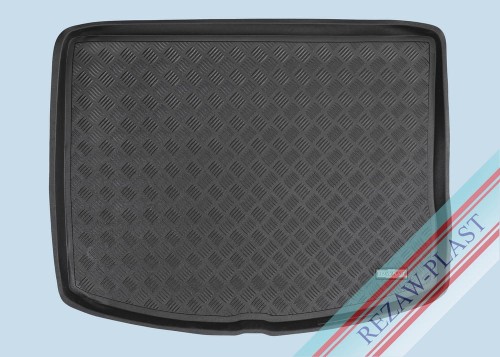 Mata bagażnika PE z gumową powłoką pasuje do: Mazda 3 II 2009 - 2013