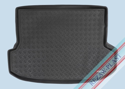 Trunk mat PE with rubber surface fits to: Lexus RX III (AL10) 2009 - 2015