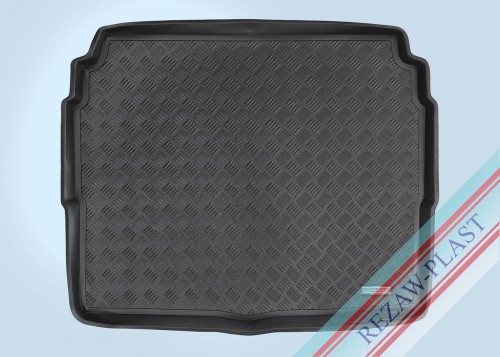 Trunk mat PE with rubber surface fits to: Citroen C5 AIRCROSS 2017 -