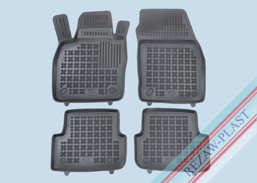 Dywaniki podłogowe czarne pasują do: Skoda FABIA IV 2021 -