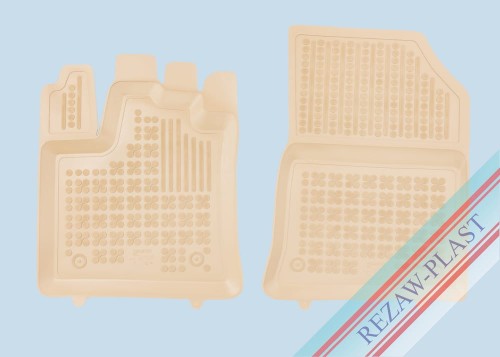 Dywaniki podłogowe beżowe pasują do: Renault EXPRESS VAN 2021 -