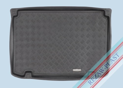 Trunk mat PE with rubber surface fits to: Ford PUMA 2019 -
