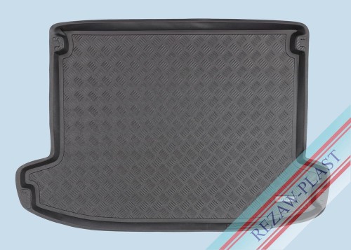Trunk mat PE with rubber surface fits to: Hyundai TUCSON III 2018 - 2020 