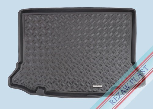 Trunk mat PE with rubber surface fits to: Mercedes W177 A - KLASA 2018 -
