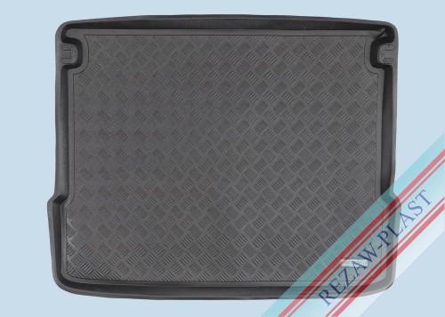 Trunk mat PE with rubber surface fits to: Mercedes GLB I 2019 -