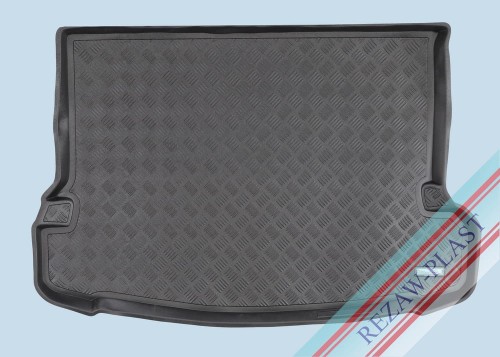 Trunk mat PE with rubber surface fits to: Nissan X - TRAIL III T32 2013 - 2017