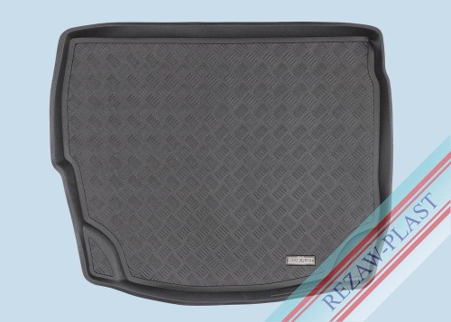 Trunk mat PE with rubber surface fits to: Nissan LEAF II (ZE1) 2017 -