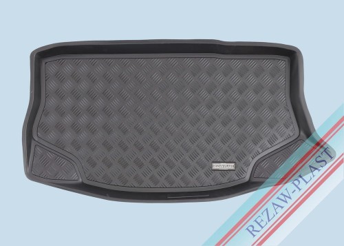 Trunk mat PE with rubber surface fits to: Nissan LEAF I (ZE0) 2010 -  2017