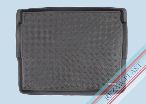 Trunk mat PE with rubber surface fits to: Opel GRANDLAND X 2017 - 2021, GRANDLAND I 2021 - 2025