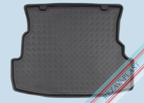 Trunk mat PE with rubber surface fits to: Renault THALIA II 2008 - 2013