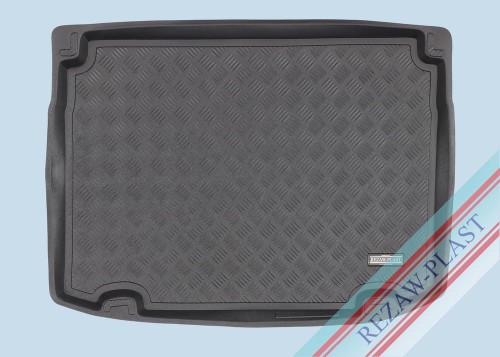 Trunk mat PE with rubber surface fits to: Toyota COROLLA XII (E210) 2018 - 2024