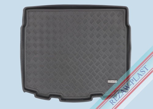 Trunk mat PE with rubber surface fits to: Toyota COROLLA XII (E210) TS 2018 -