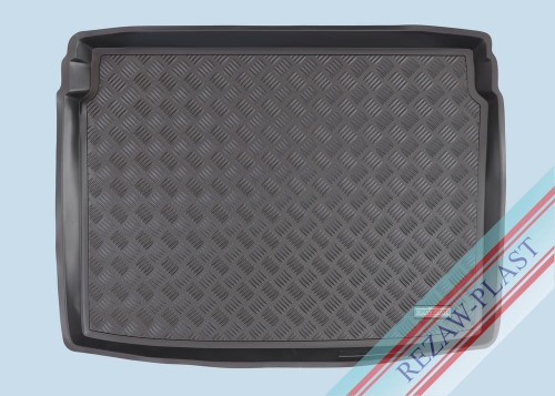 Trunk mat PE with rubber surface fits to: Toyota YARIS CROSS 2021 -