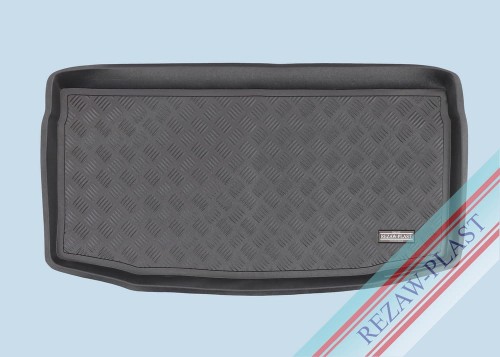 Trunk mat PE with rubber surface fits to: Audi A1 II GB 2018 -