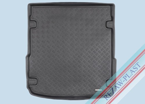 Trunk mat PE with rubber surface fits to: Audi A6 V C8 2018 -