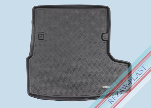 Trunk mat PE with rubber surface fits to: BMW 5 (G30) 2016 - 2023