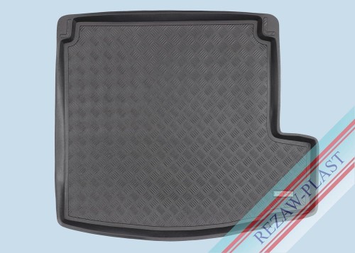 Trunk mat PE with rubber surface fits to: BMW 3 (G20) 2018 -