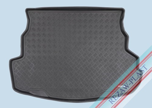 Mata bagażnika PE z gumową powłoką pasuje do: Mazda 6 I 2002 - 2008